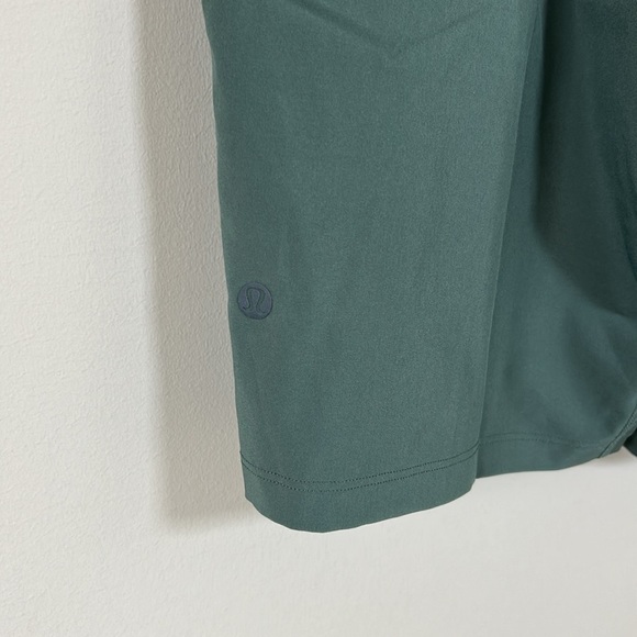 Lululemon The Short 9 inch Linerless Dark Green Mens Lightweight Sz M NEW - Picture 7 of 10